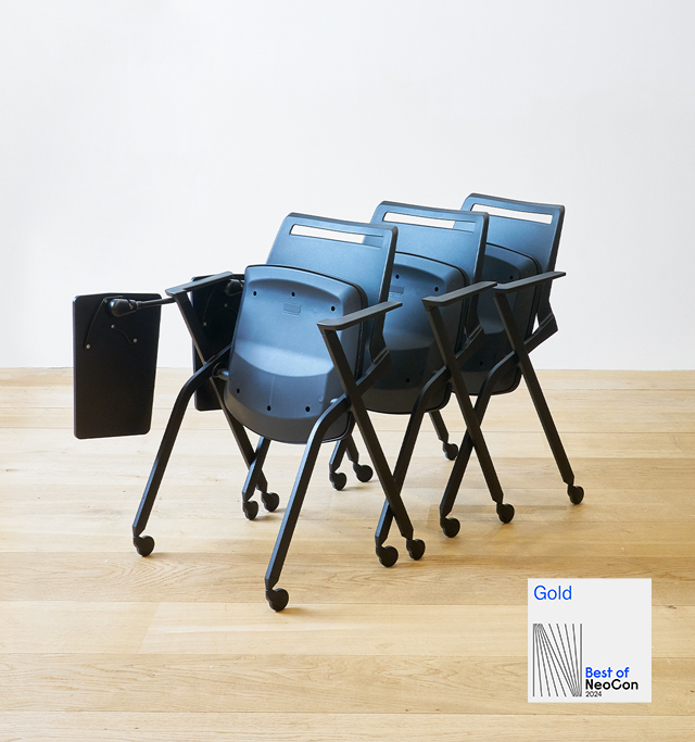 All-Ways stacking & nesting chair.