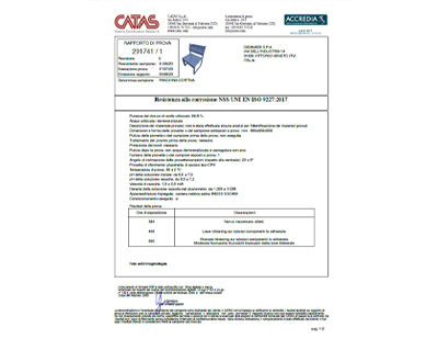 Download Certification: Cortina.026-CATAS-tempertature-and-humidity-test-report.pdf