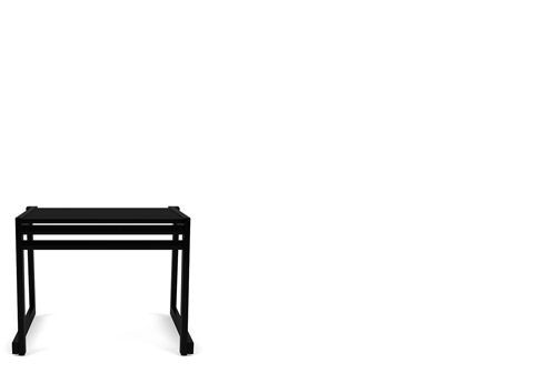 600 mm long armless flat chair #D200