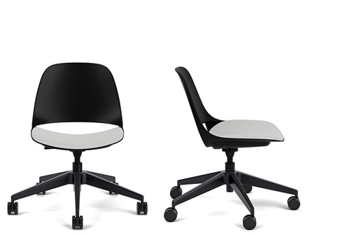 Light task chair with soft seat. #646-5US