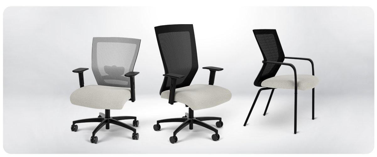 High Back Ergonomic Office Chair - Grey - Pro Line II by Office Star Products