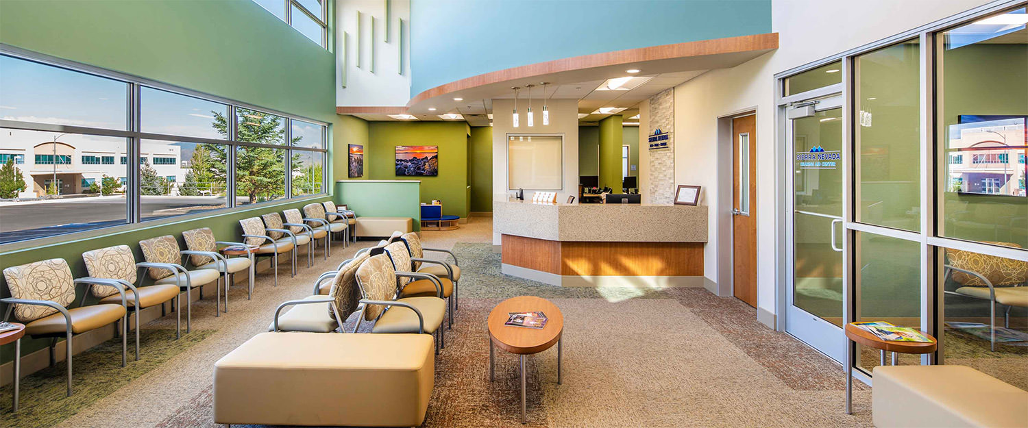 Healthcare lobby. (Photo: Wikoff Design Studio)