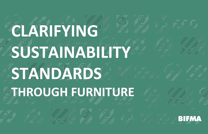 CEU 4: Clarifying Sustainability Standard Through Furniture