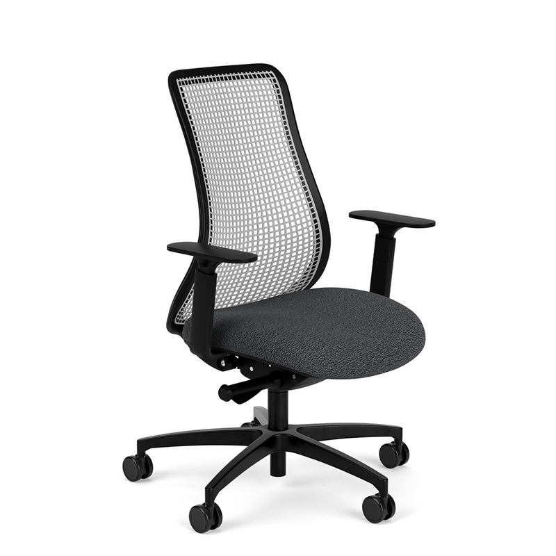 Via Seating, The award-winning Genie® series designed by Henner Jahns » gets an upgrade with Genie Flex®. This task chair