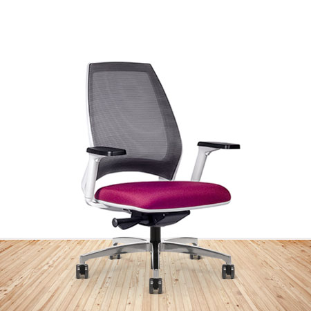 4u conference chairs with mesh backs install by Haskell - Via Seating