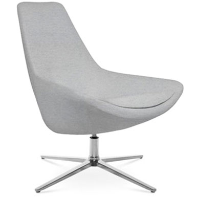 Astro chair features Via's rock, swivel & sway motion-lounge experience.